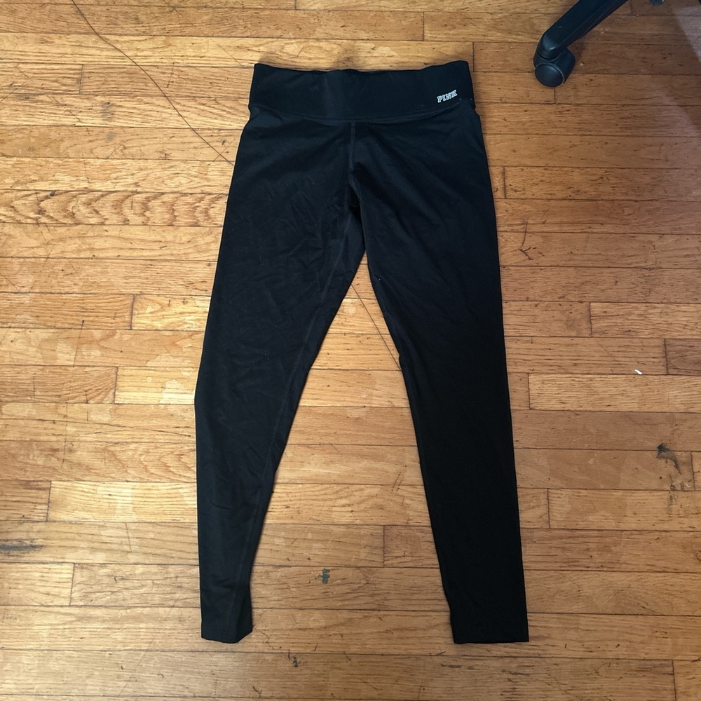 PINK Victoria's Secret Black Leggings